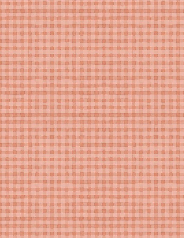 Blessed by Nature Gingham Peach