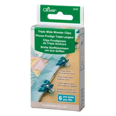 Triple Wide Wonder Clips