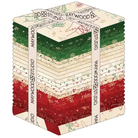 Christmastime Fat Quarter Bundle of 24