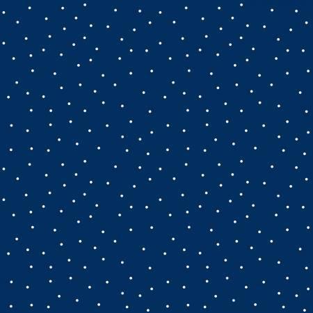 Kimberbell Basics Navy Tiny Dots