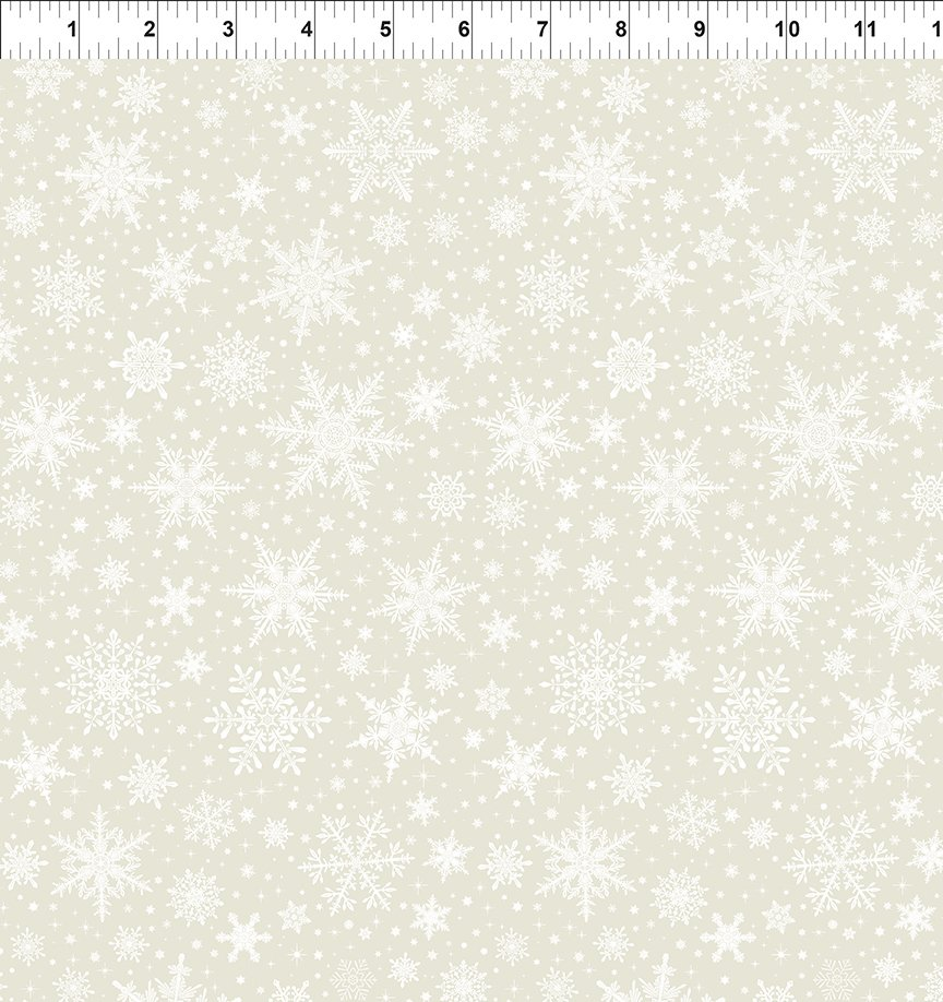 Winter Enchantment Cream Snowflakes