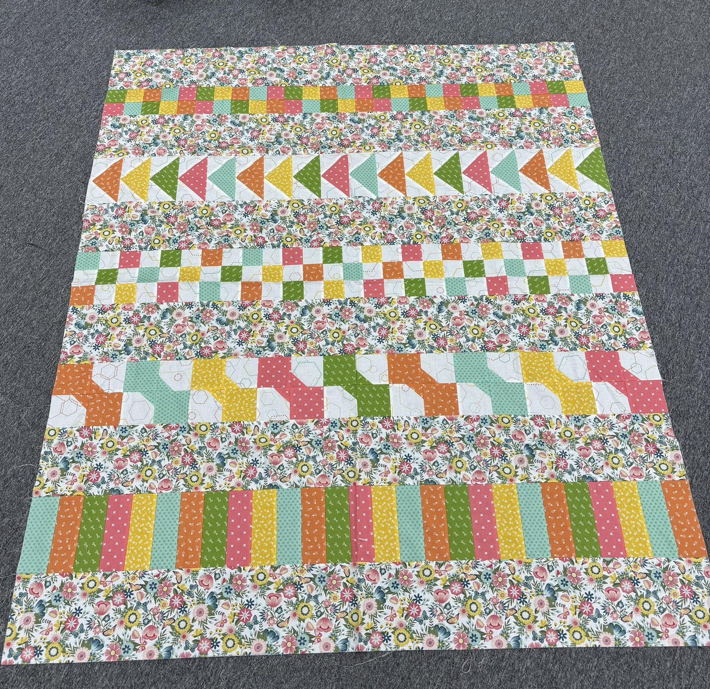 Bright Sampler Quilt