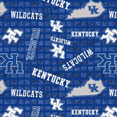 NCAA-Kentucky All Over Print 108in Wideback
