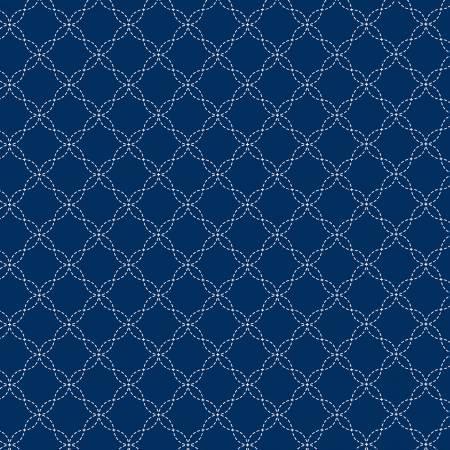 Kimberbell Basics Navy Lattice