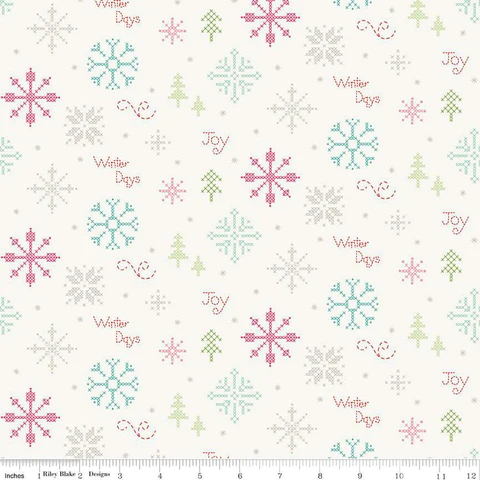 Winter Wonder Cross Stitch Snowflakes