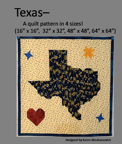 Texas State Quilt Pattern