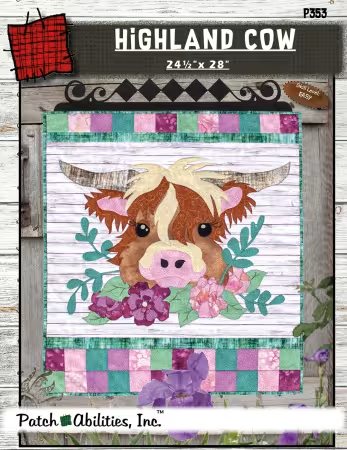 Highland Cow Wall Hanging Pattern