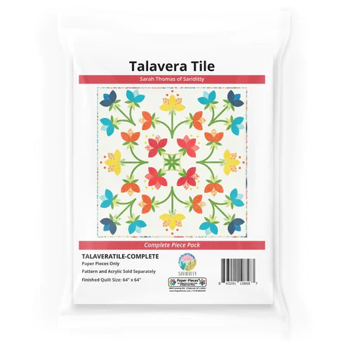 Talavera Tile Complete Paper Piece Pack