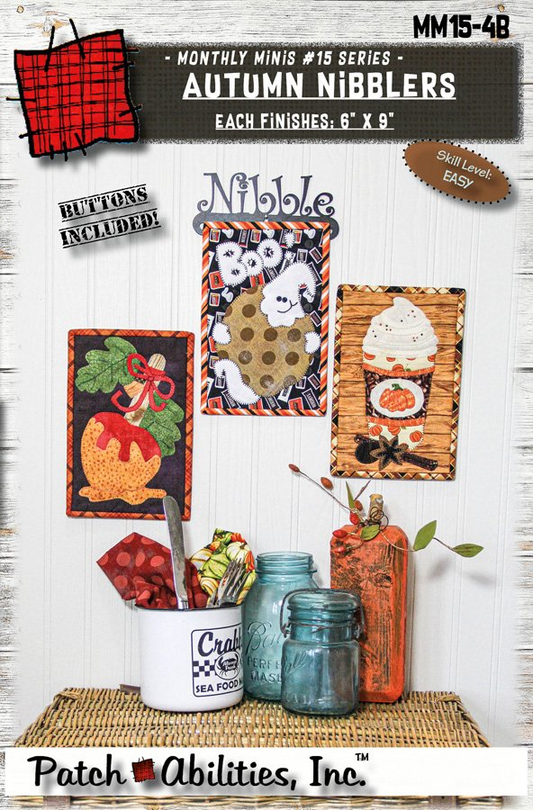 Autumn Nibblers Pattern with Buttons