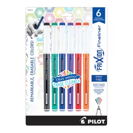 Frixion Fineliner - Assorted Colors