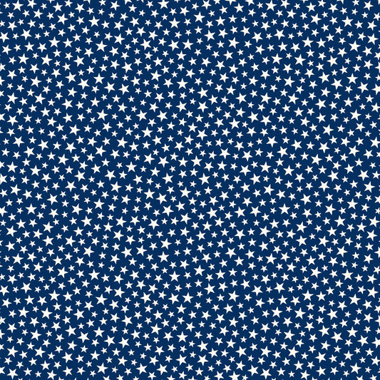 Star Spangled Beauty Sparkle Stars Navy