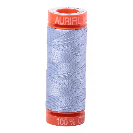 Mako Cotton Embroidery Thread 50wt 220yds Very Light Delft