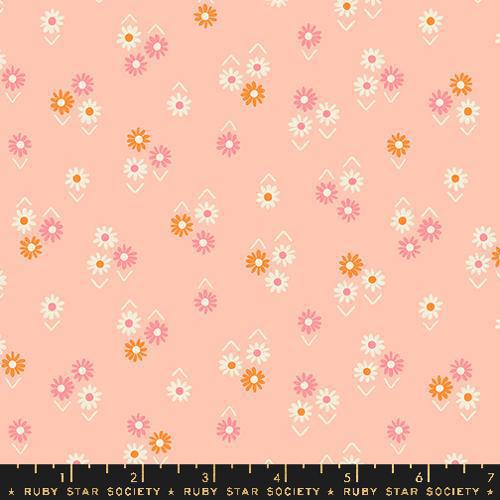 Juicy Peach Baby Flowers Ditsy