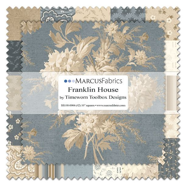 Franklin House Layer Cake 10" Squares