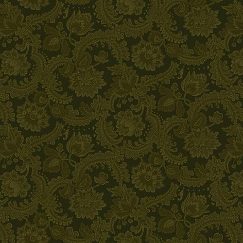 Harvest Hill Dark Green Foulard