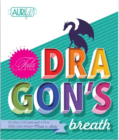 Aurifil Dragon's Breath by Tula Pink