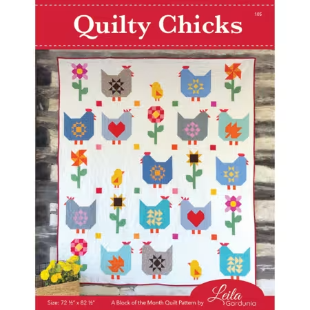 Quilty Chicks Block of the Month - Betty Hobble