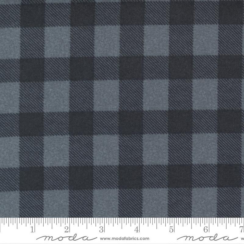 Yuletide Gatherings Coal Plaid