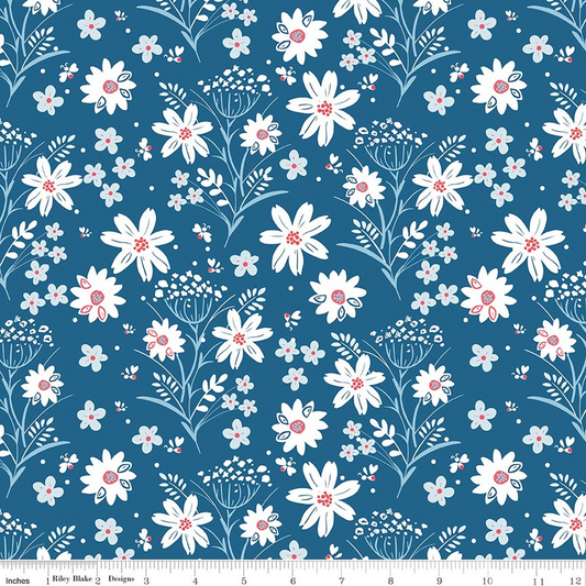 Firework Fields Main Coastal Blue