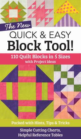 NEW Quick & Easy Block Tool!