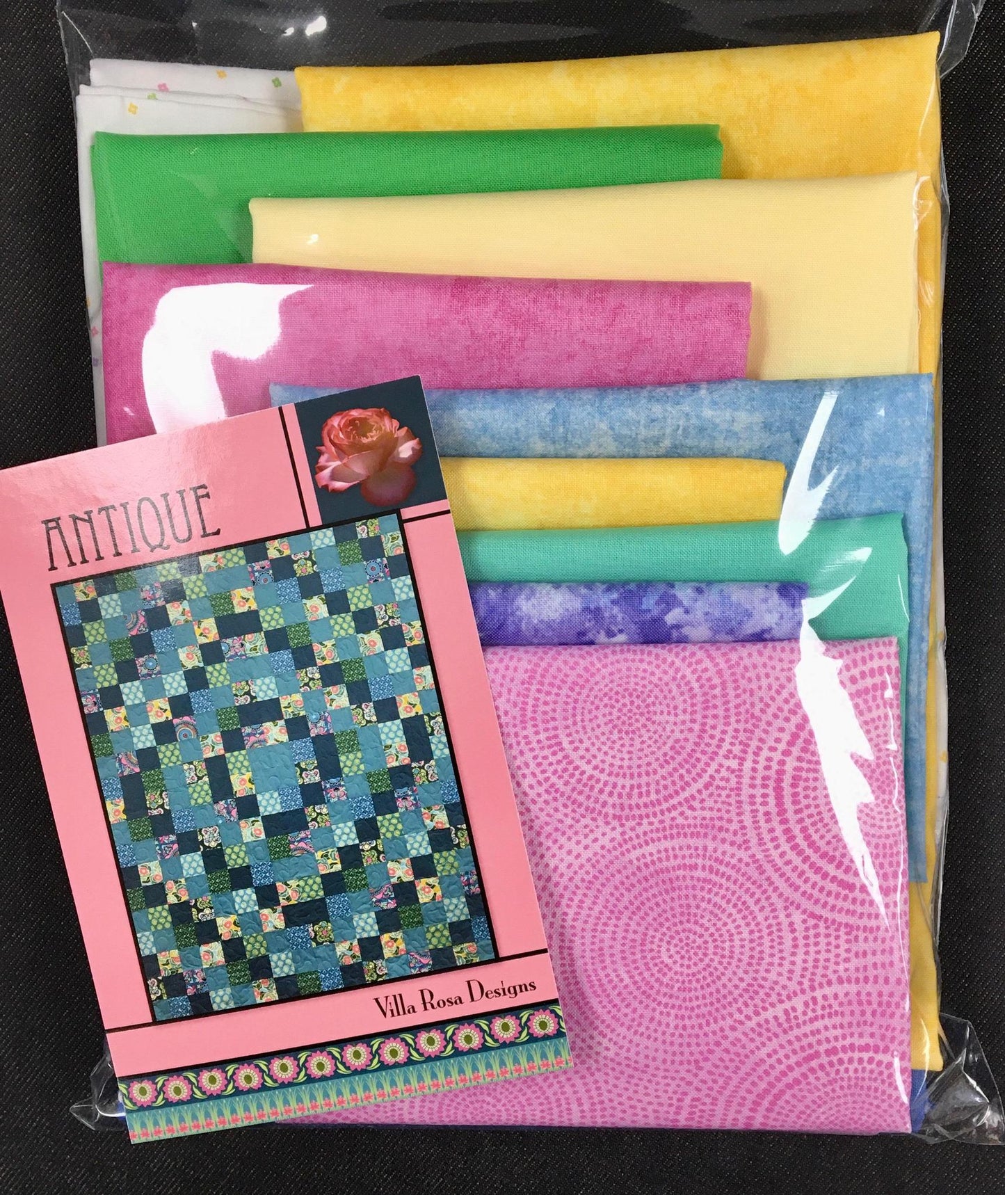 Antique Pattern Quilt Kit - Spring