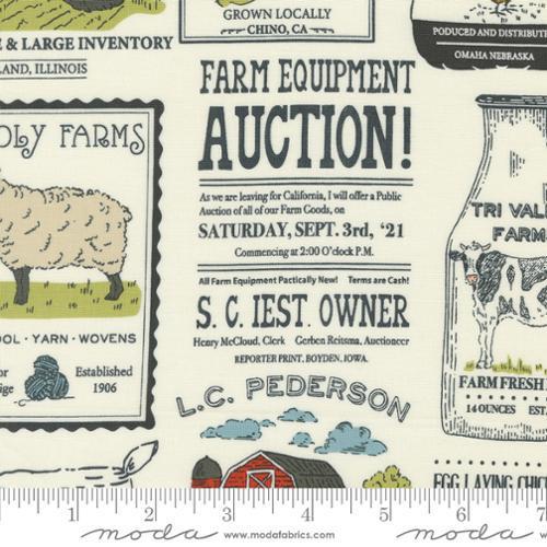 Farmstead Porcelain Vintage Farm Ad