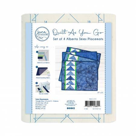 Quilt As You Go Placemats Alberta Skies 4pk