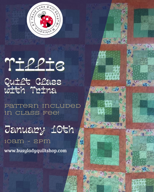 Tillie Class with Trina - January 10th