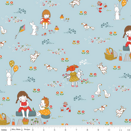 Serendipity 2 Main Print Powder Blue