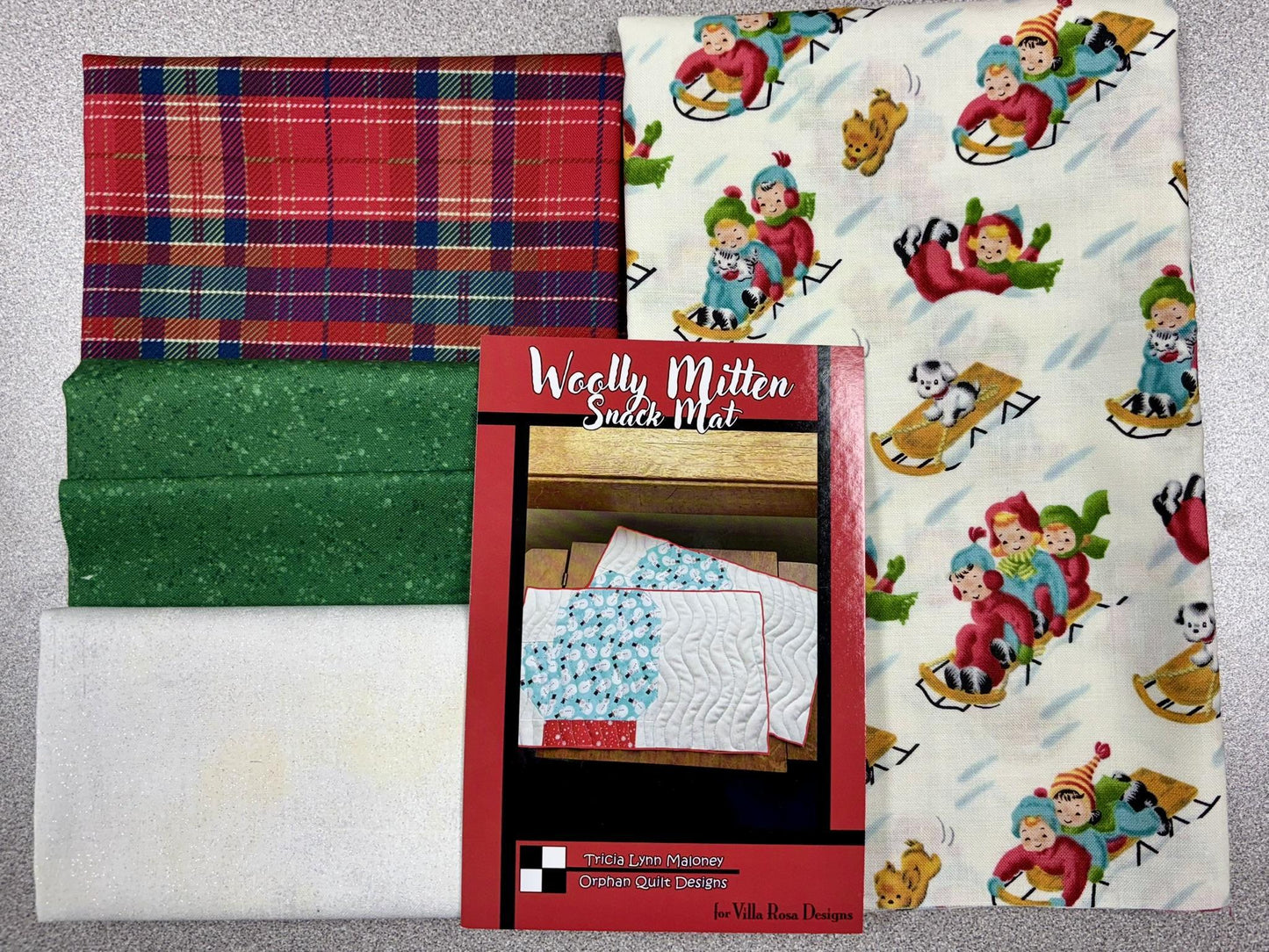 Wooly Mittens Snack Mats