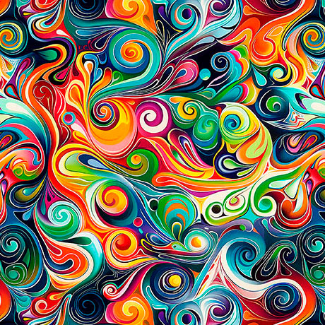 Jubilee Swirl Geo Minky