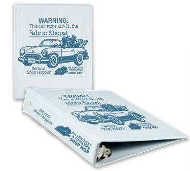 2026 Kentucky Tennessee Shop Hop- Pattern Card Binder