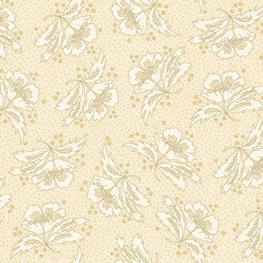 Butter Churn Basics - Cream Floral