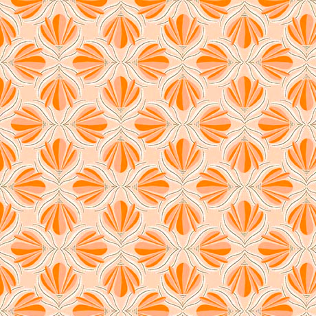 Serenade Hourglass Flowers Peach