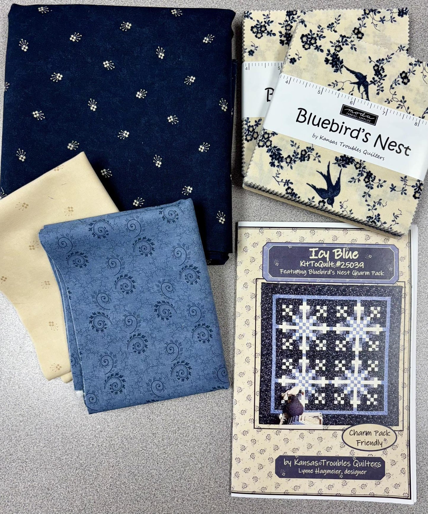 Icy Blue Quilt Kit