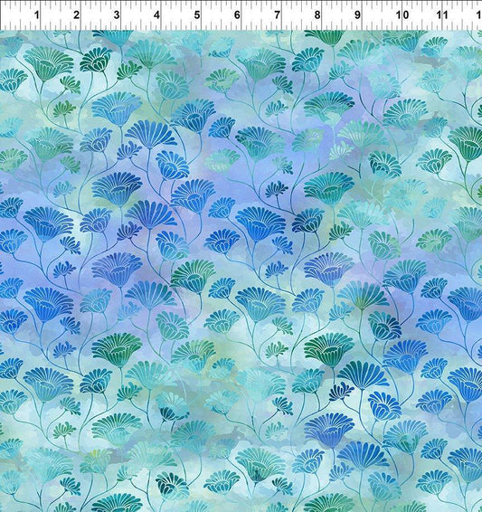 Felicity Flower Vines Blue