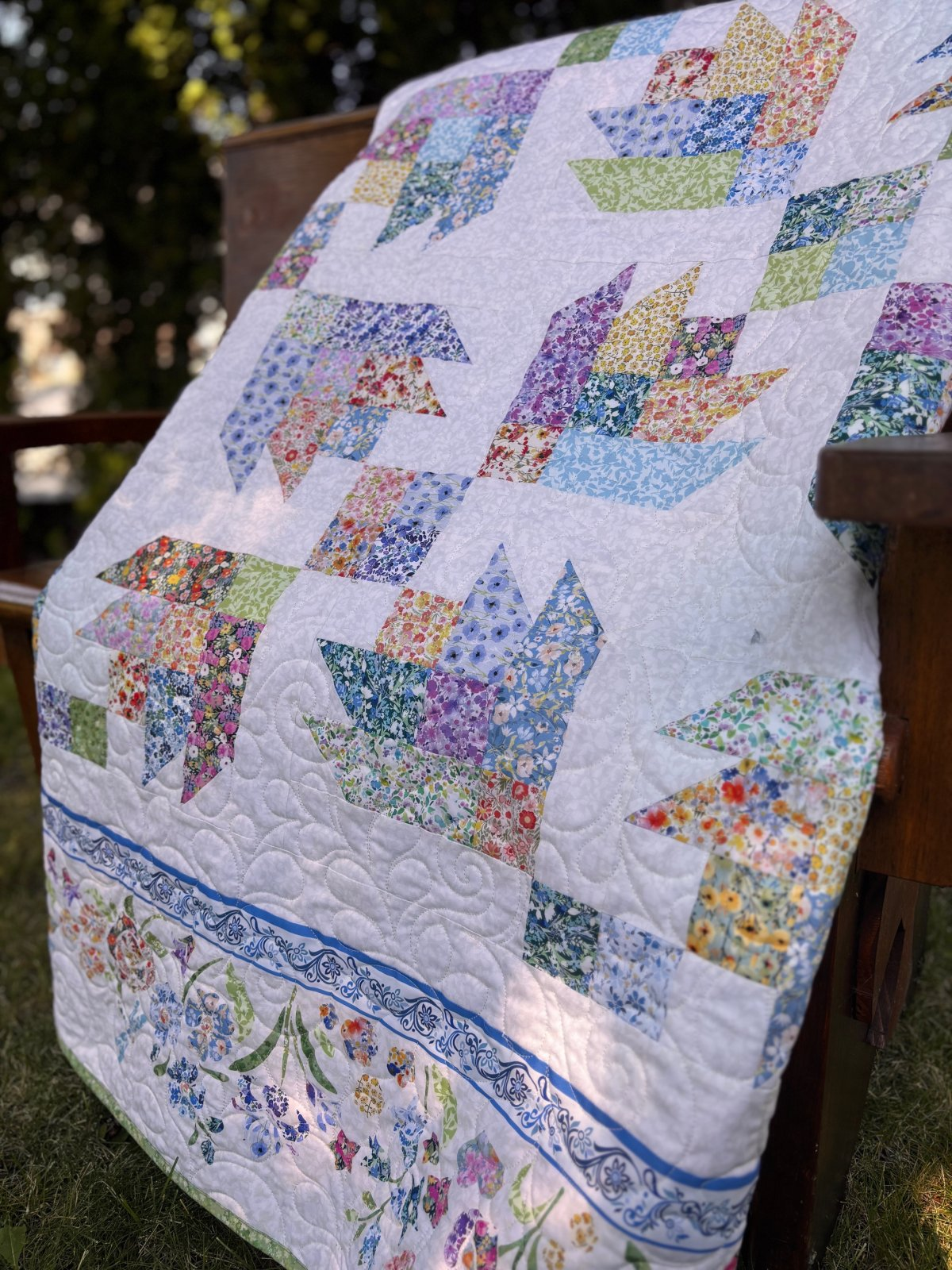 Summer Bouquet Quilt Pattern