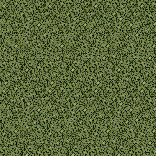 Paula's New Companions - Flower Vine Green