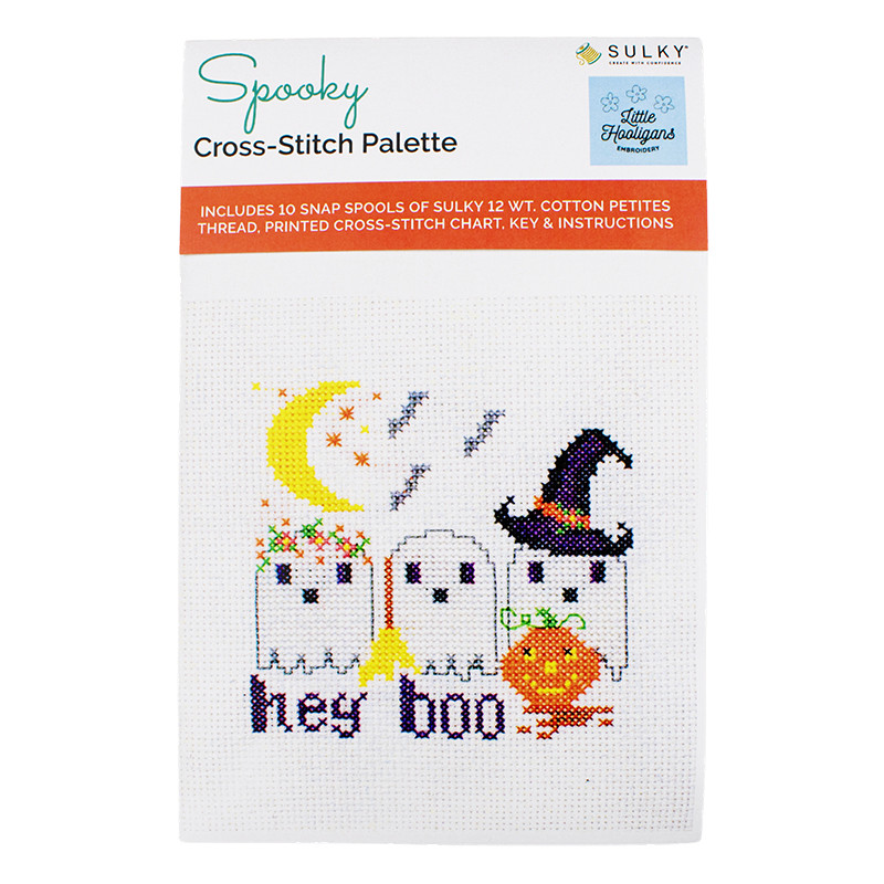 Spooky Cross-Stitch Palette
