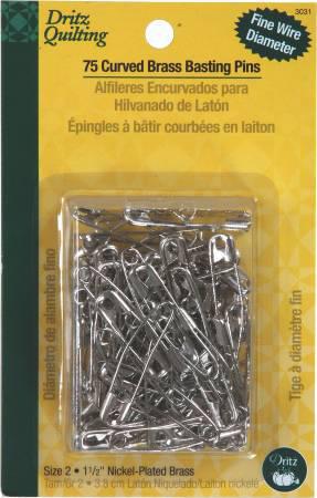 Curved Basting Pins (Size 2)