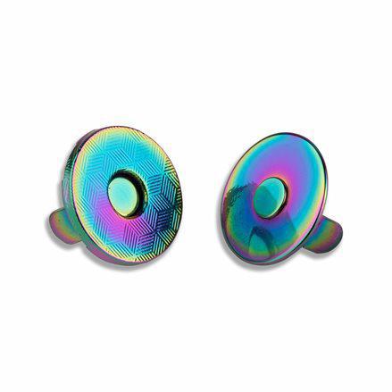 Thin Magnetic Snaps Bag Hardware - 3/4" - 2/Pack - Rainbow