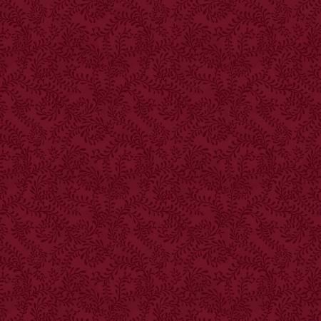 Scarlet Red Swirling Leaves