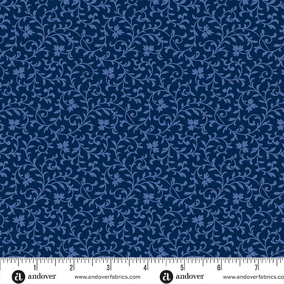 Simply Vine 108" Wide Back Cadet Blue