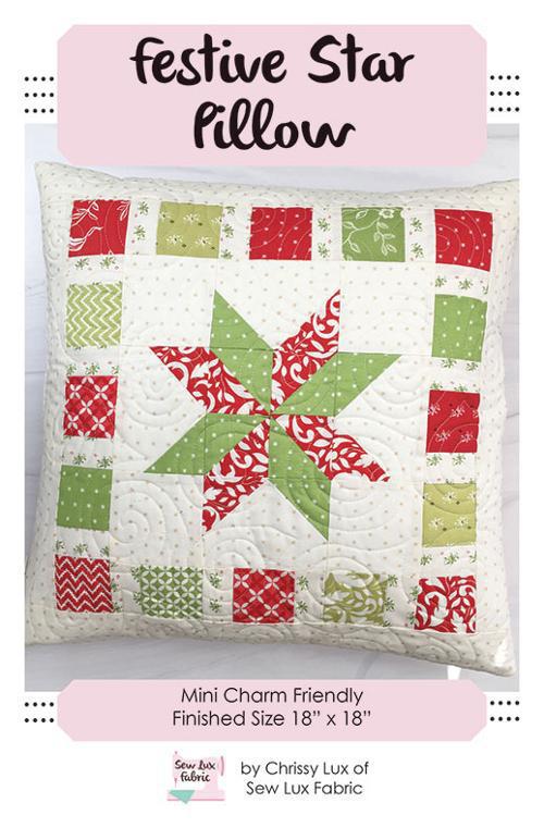 Festive Star Pillow
