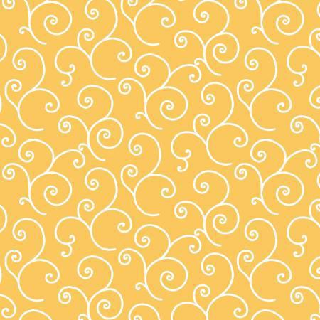 Kimberbell Basics Yellow Scroll