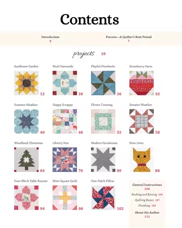 More Playful Precut Quilts Book