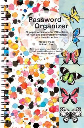 Password Book Butterfly