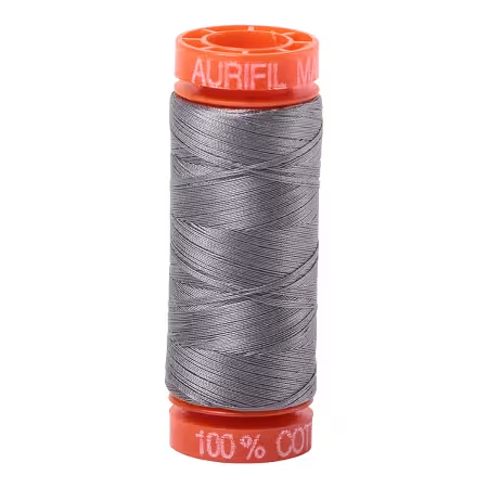 Mako Cotton Embroidery Thread 50wt 220yds Light Blue Grey