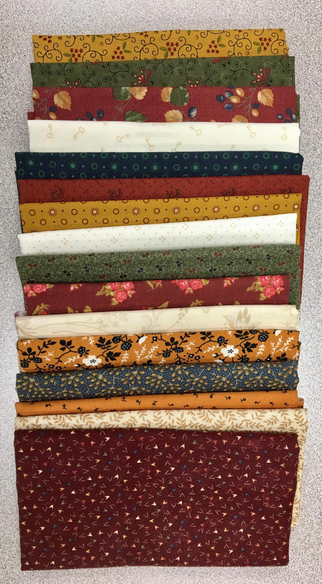 Traditional Prints Fat 8th Bundle of 16