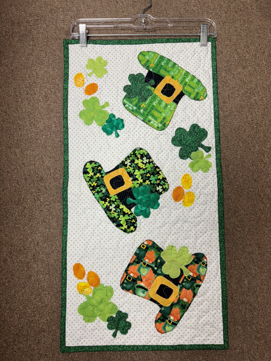 St. Patricks Hats Wall Hanging